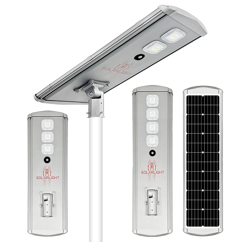 Solar Street Light Back View