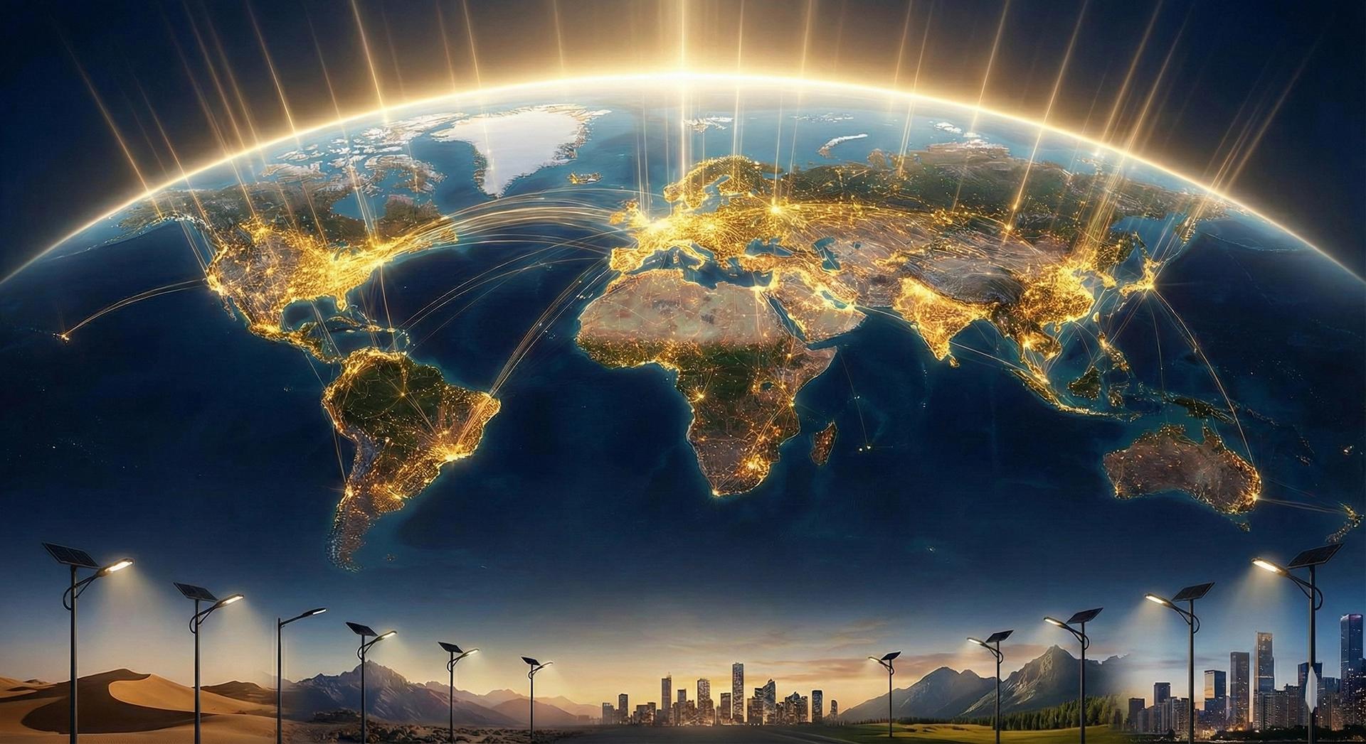 Solar Street Light Infrastructure