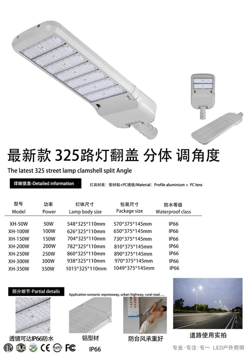 Classic cobra head LED light