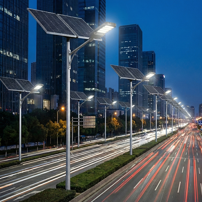 Dialux Simulation for Solar Street Light Night Effect