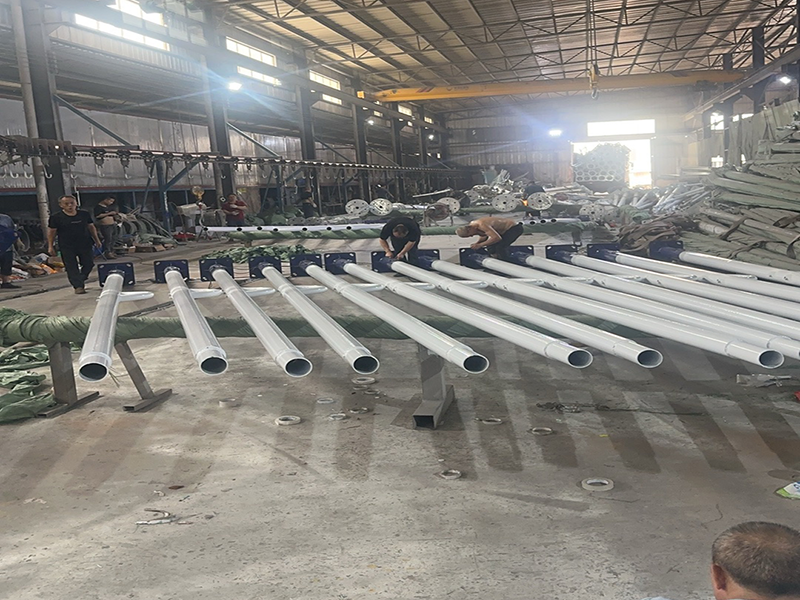 Galvanized Pole Packing Pole Packing