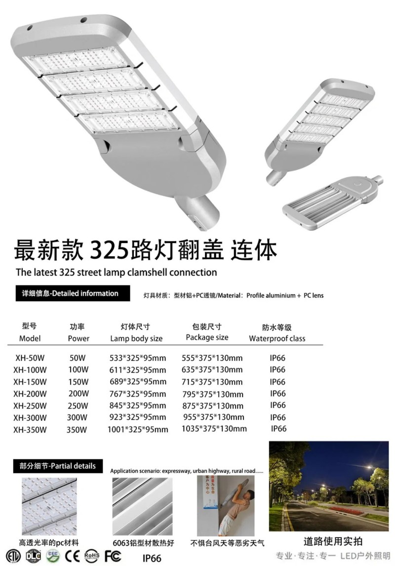 150W Shoebox LED parking lot light