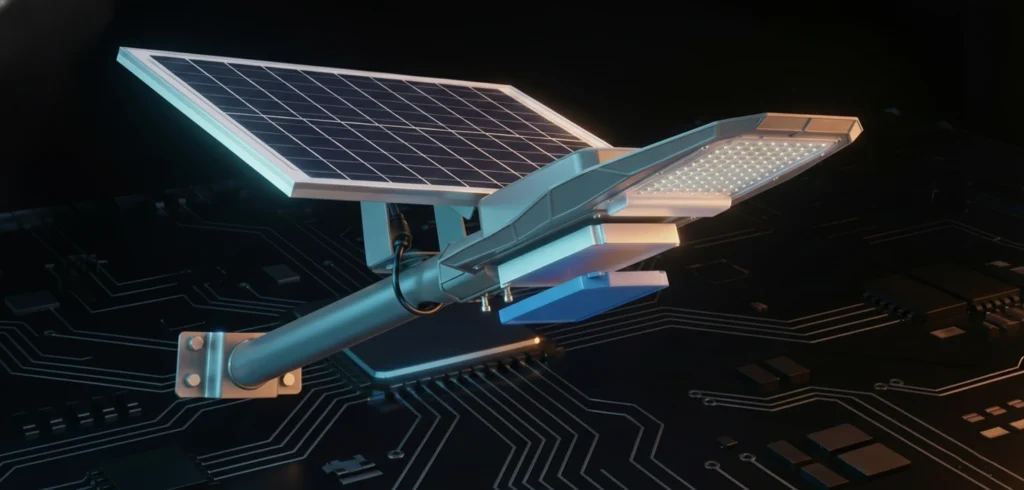 MCL Solar factory assembly line for integrated solar street lights