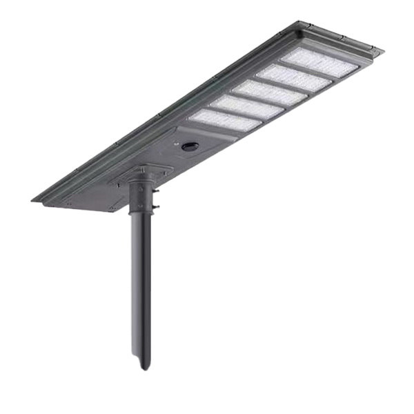Low price iron integrated solar street light