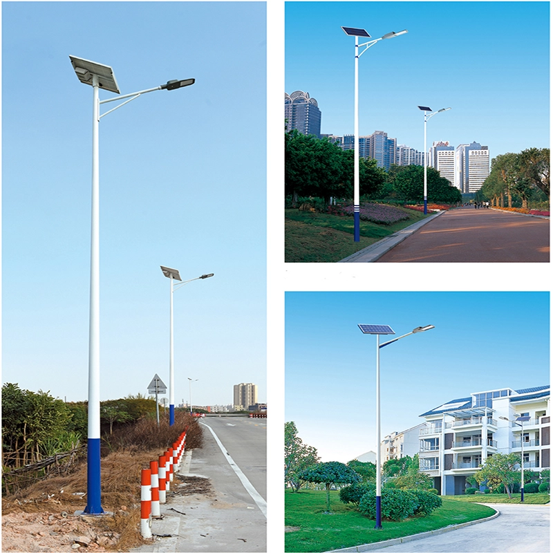 Square tube light pole