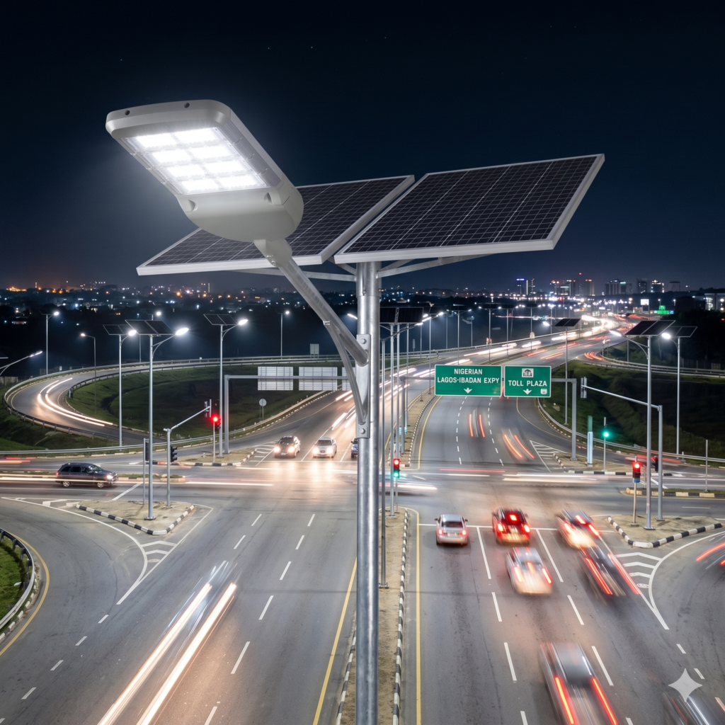 high power solar street ligh